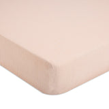 Crane Baby Crib Fitted Sheet - Muslin Desert Rose