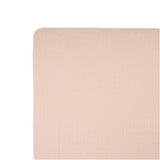 Crane Baby Crib Fitted Sheet - Muslin Desert Rose