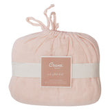 Crane Baby Muslin Crib Fitted Sheet - Desert Rose