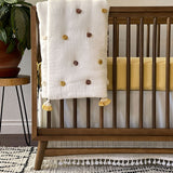 Crane Baby Crib Fitted Sheet - Muslin Ochre