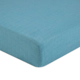 Crane Baby Crib Fitted Sheet - Muslin Riverstone