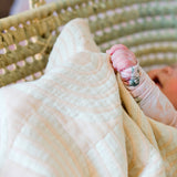 Crane Baby Jacquard Blanket Rainbow