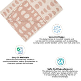 Crane Baby Jacquard Blanket Copper Moon Phase