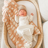 Crane Baby Jacquard Blanket Copper Moon Phase