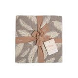 Crane Baby Jacquard Blanket Grey Feather