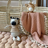 Crane Baby Plush Toy - Zulu Zebra