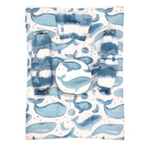 Crane Baby 5-Piece Mattress Set - Caspian Whale