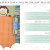 Abracadabra Gadda Set with 2 bolsters Head & Tail