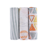 Abracadabra Swaddles (Set of 3) Hot Air Balloon