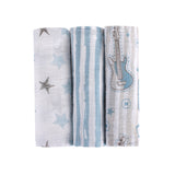 Abracadabra Swaddles (Set of 3) Rockstar