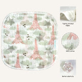 Abracadabra Muslin Wipes (Set of 3) Eiffel Tower