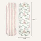 Abracadabra Muslin Burp Pad Eiffel Tower