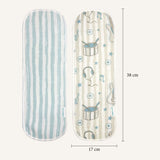 Abracadabra Muslin Burp Pad Rockstar