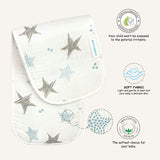 Abracadabra Muslin Burp Pad Stars