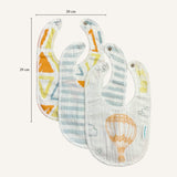 Abracadabra Muslin Bibs Hot Air Balloon