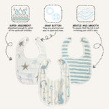 Abracadabra Muslin Bibs Rockstar