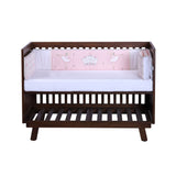 6 Piece Baby Cot Bedding Set - Ballerina