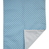 Changing Mat (Single) Blue polka
