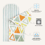 Abracadabra Muslin Burp Pad Triangles