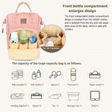 Abracadabra Quilted Diaper Bag - Pink