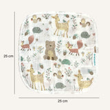 Abracadabra Muslin Wipes (Set of 3) - Bambi & Friends