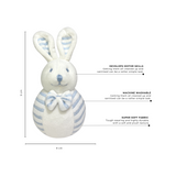 Abracadabra Bunny Rattle – Blue