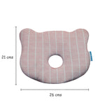 Abracadabra Memory Foam Pillow Pink Check