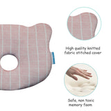 Abracadabra Memory Foam Pillow Pink Check