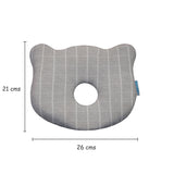 Abracadabra Memory Foam Pillow Grey Check