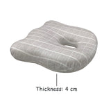 Abracadabra Memory Foam Pillow Grey Check