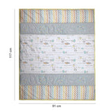 6 Piece Baby Cot Bedding Set - Sleepy Friends