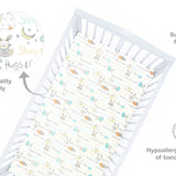 Abracadabra Flat Sheet (Set of 2) Sleepy Friends