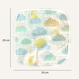 Abracadabra Muslin Wipes (Set of 3) Lost in Clouds