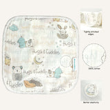 Abracadabra Muslin Wipes (Set of 3) - Sleepy Friends