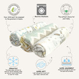 Abracadabra Muslin Wipes (Set of 3) - Sleepy Friends