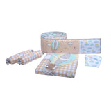 6 Piece Baby Cot Bedding Set - Lost in Clouds