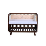 6 Piece Baby Cot Bedding Set - Bunny Garden