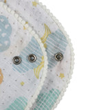 Abracadabra Muslin Bandana Bibs Lost in Clouds