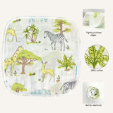 Abracadabra Muslin Wipes (Set of 3) - Savanna