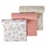 Abracadabra Swaddles (Set of 3) Bunny Garden