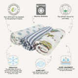 Abracadabra Muslin Wipes (Set of 3) - Transport