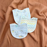 Abracadabra Muslin Bibs Sleepy Friends