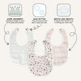 Abracadabra Muslin Bibs Vintage Floral