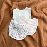Abracadabra Muslin Bibs Vintage Floral