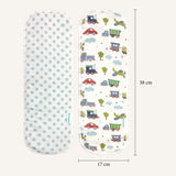 Abracadabra Muslin Burp Pad Transport