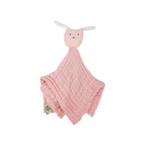 Abracadabra Organics Collectible Security Blanket with Cuddle Toy Bunny