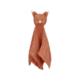 Abracadabra Organics Collectible Security Blanket with Cuddle Toy Fox
