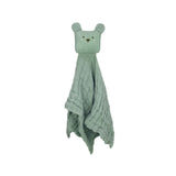 Abracadabra Organics Collectible Security Blanket with Cuddle Toy Bear