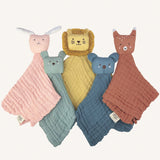 Abracadabra Organics Collectible Security Blanket with Cuddle Toy Bear