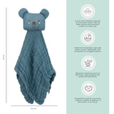 Abracadabra Organics Collectible Security Blanket with Cuddle Toy Koala Bear